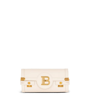 B-Buzz Pouch 23 Leather Clutch Bag in Cream