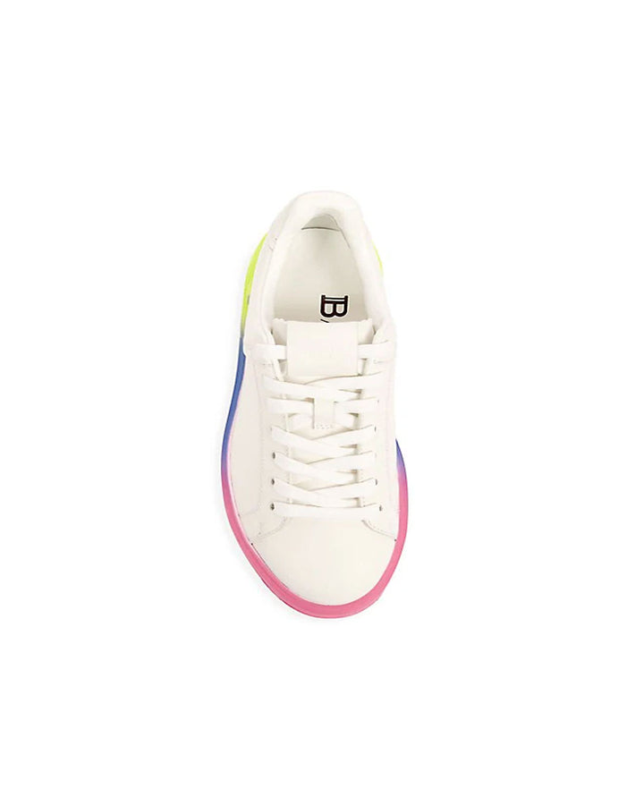 Balmain Calfskin B-Court Sneakers