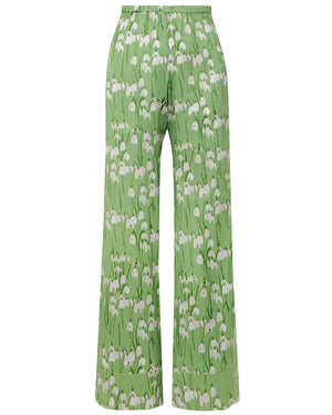 Green Snowdrop Pyjama Louis Pant