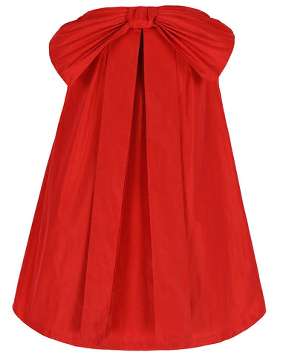 Red Estee Strapless Dress