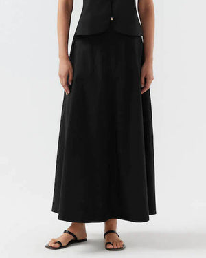 Black Story Skirt