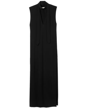 Black La Nuit Scarf Dress