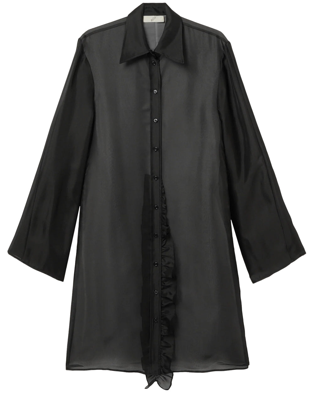 Black Organza Radieux Dress