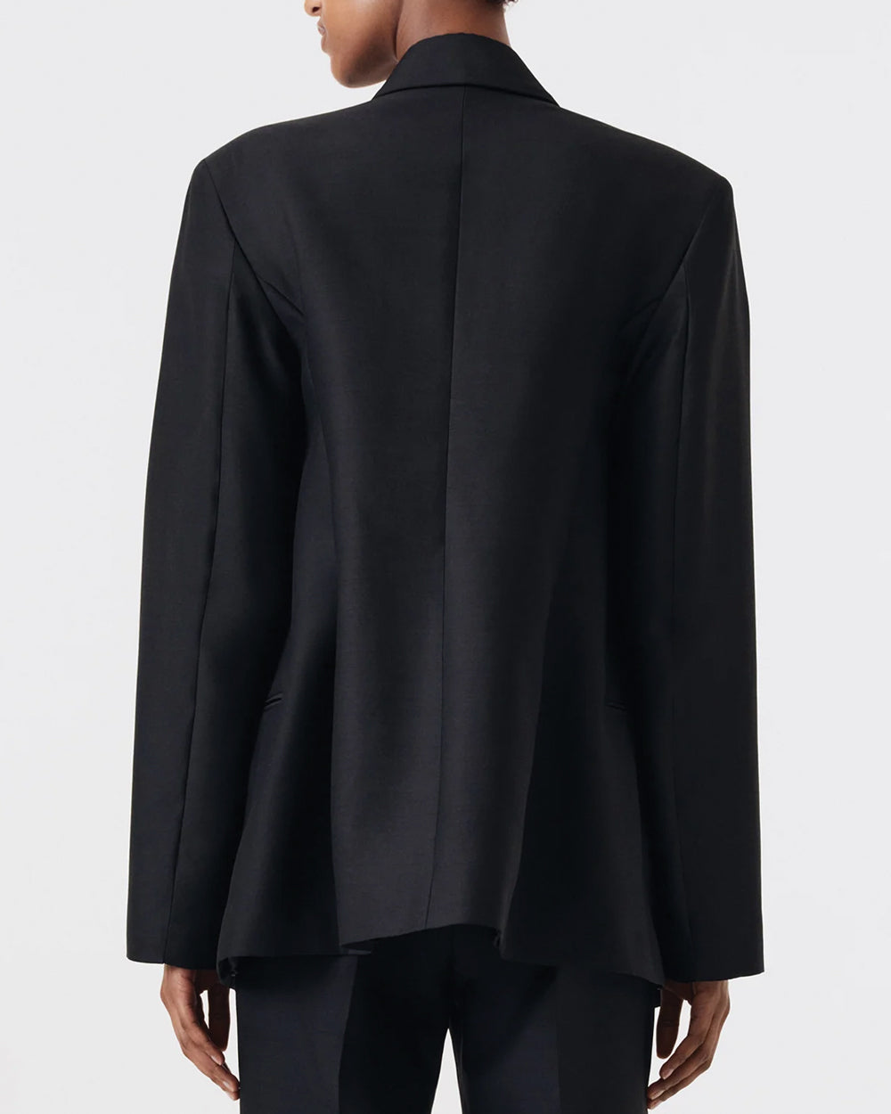 Black Polus Suit Jacket