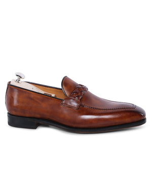 Beato Loafer with Leather Sole in Bruciato
