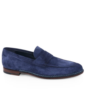 Fascinoso Suede Penny Loafer in Polota