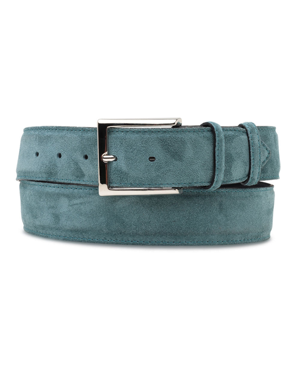 Suede Belt in Turquoise
