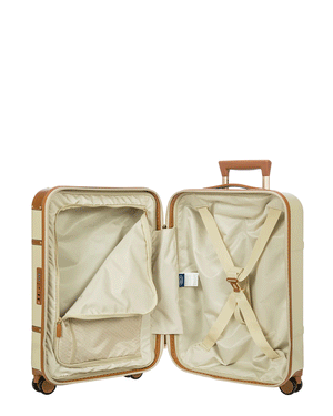 Bellagio 3.0 21” Spinner Carry On in Cream and Tan