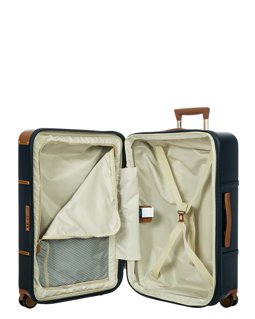 Bellagio 3.0 27” Spinner Trunk in Blue and Tan