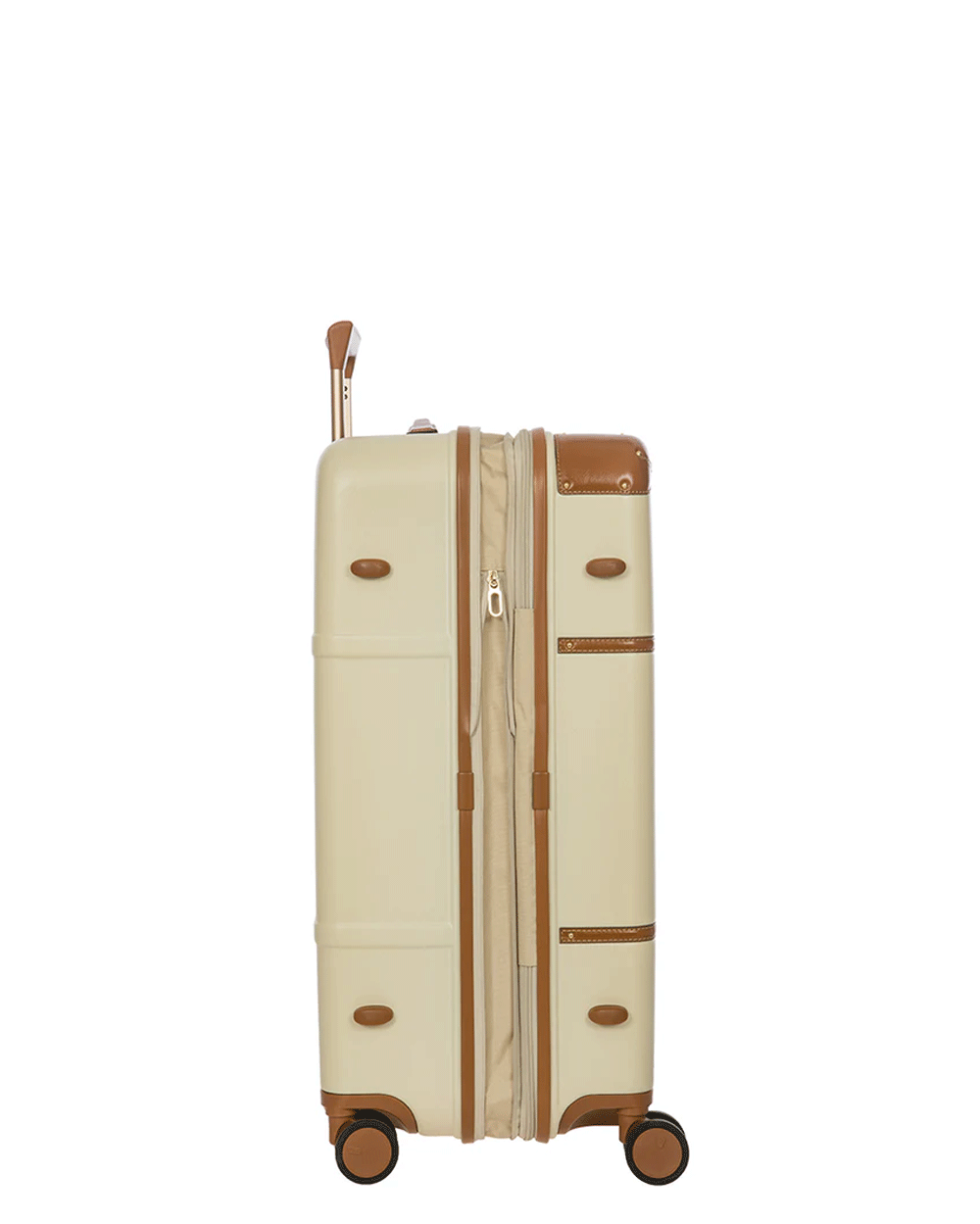 Bellagio 3.0 27” Spinner Trunk in Cream and Tan