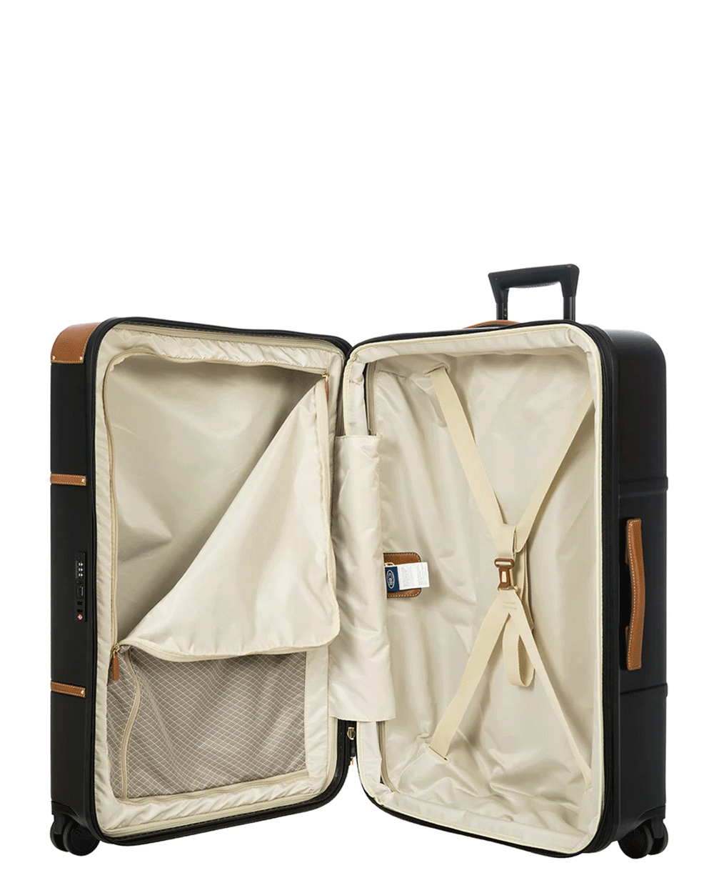 Bellagio 3.0 30” Spinner Trunk in Black and Tan