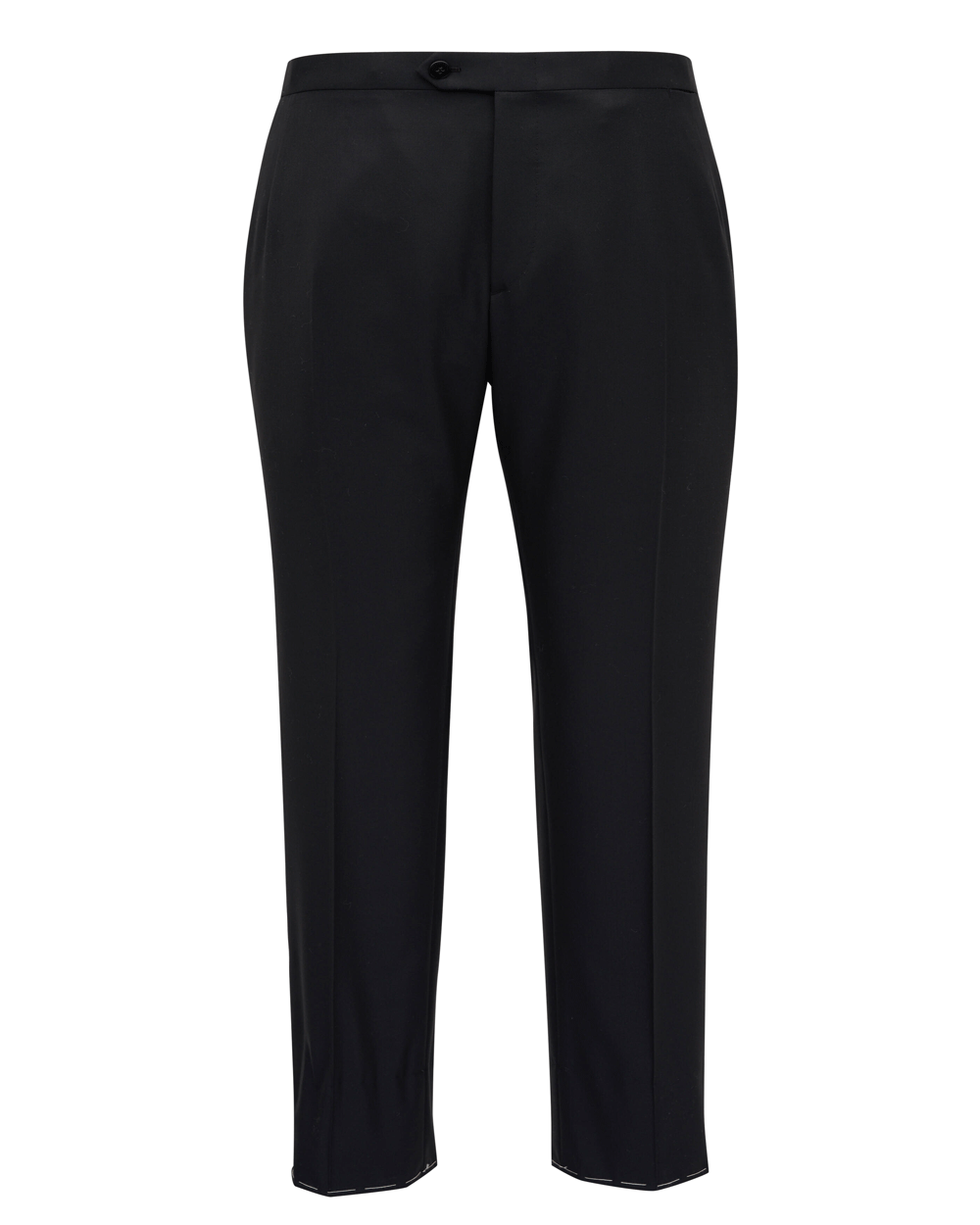 Black Satin Striped Tuxedo Trouser