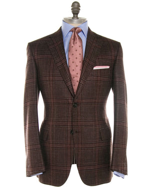 Brown and Berry Plaid Sportcoat