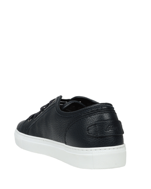 Primavera Deerskin Leather Sneakers in Midnight Blue