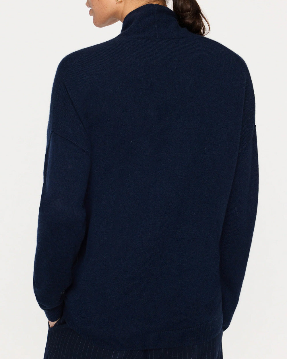 Baltic Navy Siena Wrap Pullover