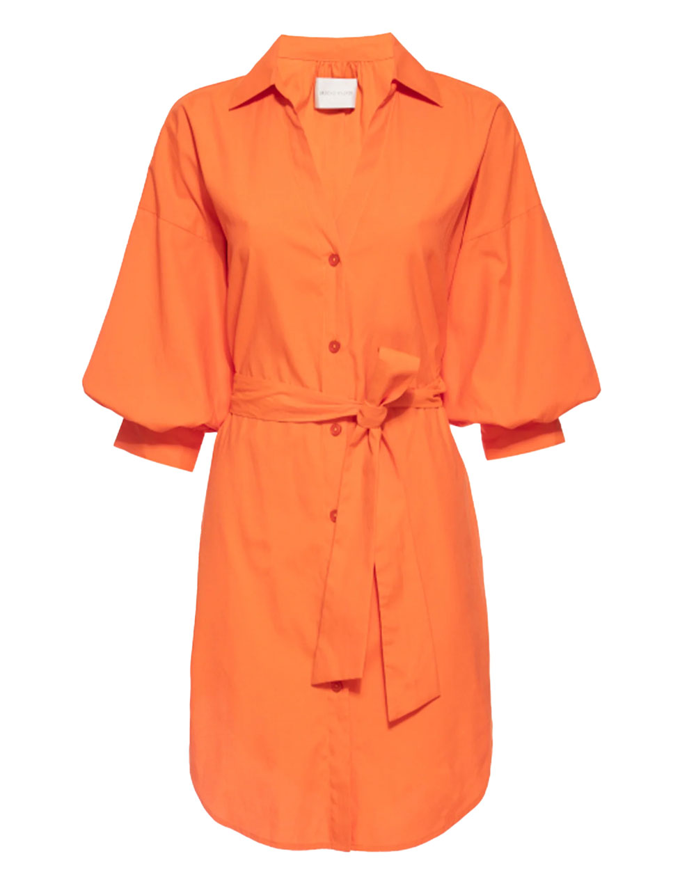 Tangerine Kate-Belted Dress