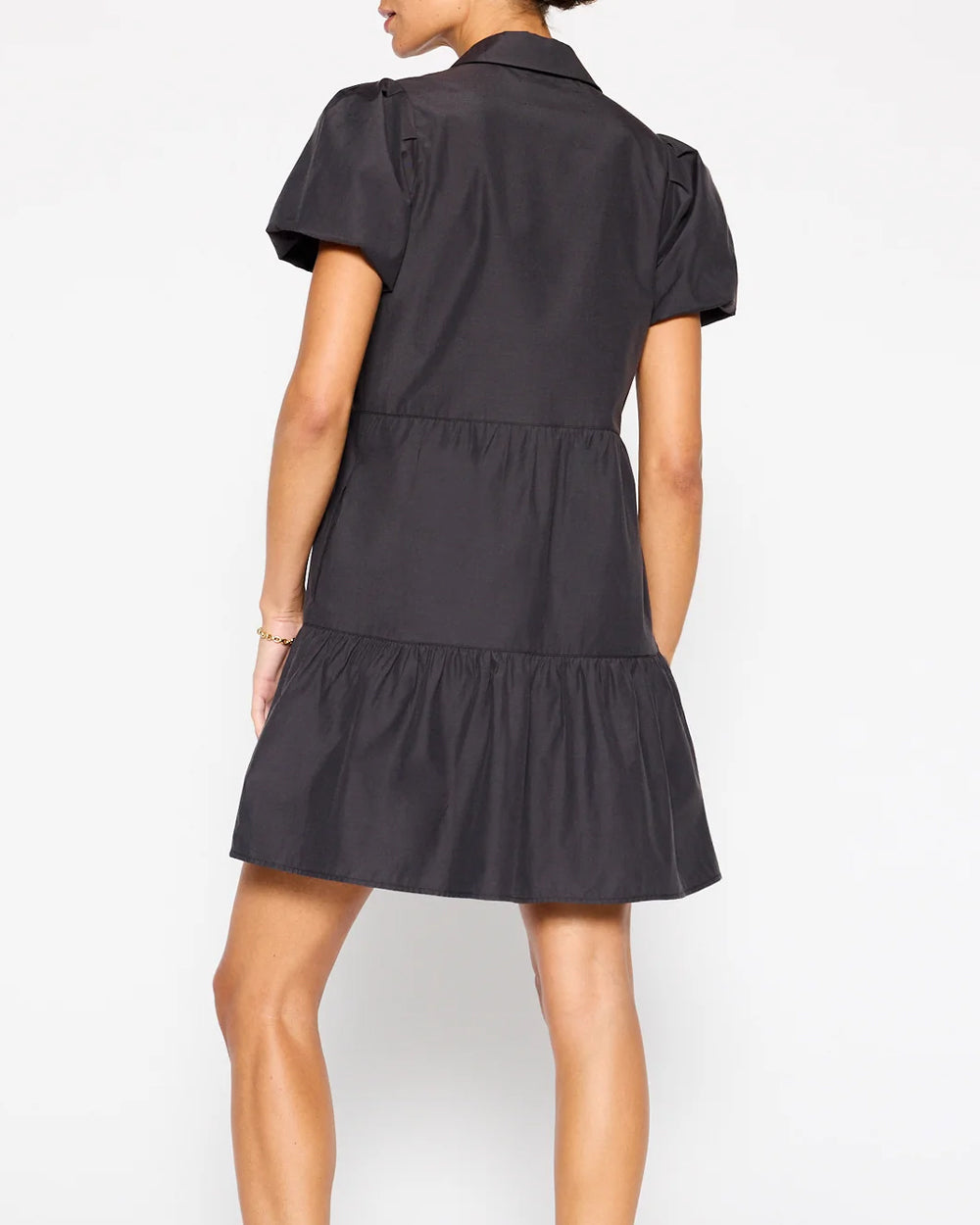 Washed Black Havana Mini Dress