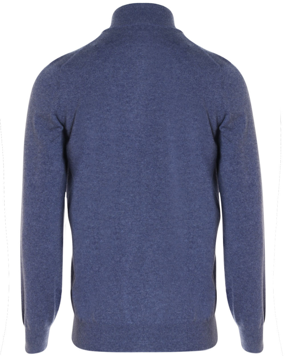Azzurro Cashmere Quarter Zip Sweater