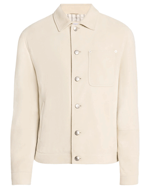 Beige Suede Jacket