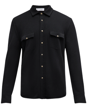 Black Western Overshirt