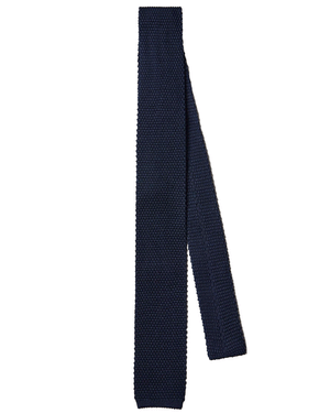 Blue Colorato Knit Tie