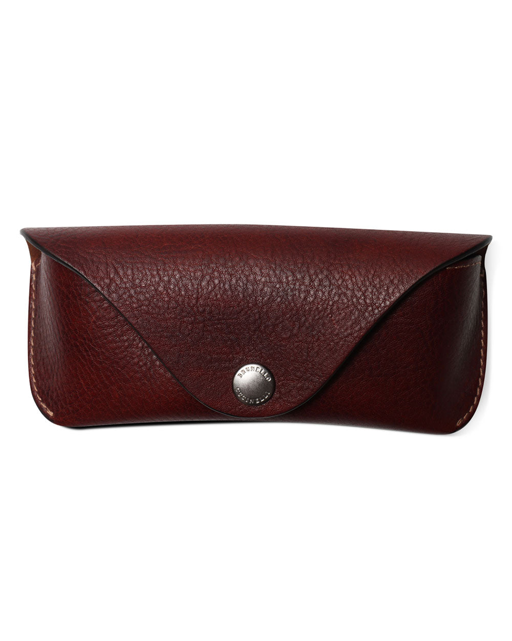 Brunello Cucinelli Brandy Grained Leather Eyeglass Case – Stanley Korshak