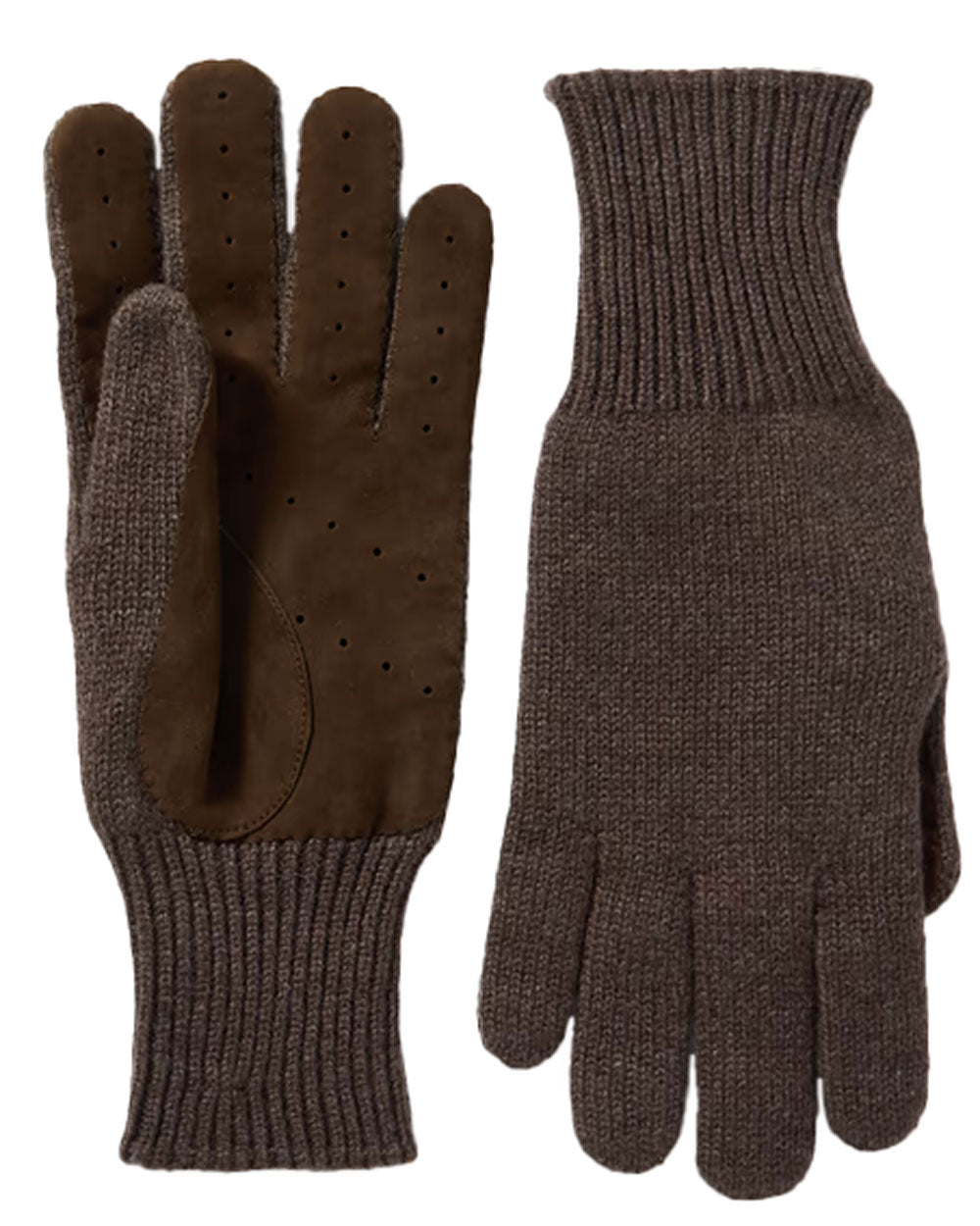 Brown Cashmere Gloves