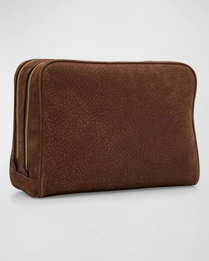 Brown Dopp Kit