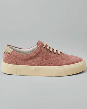 Canvas Sneakers in Ruby