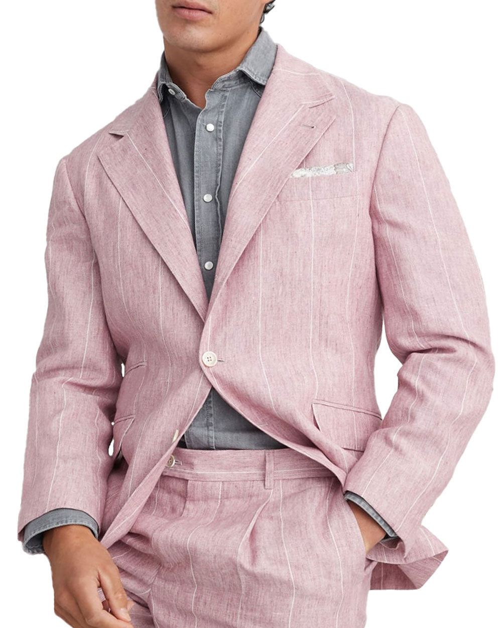 Pink Deconstructed Sportcoat