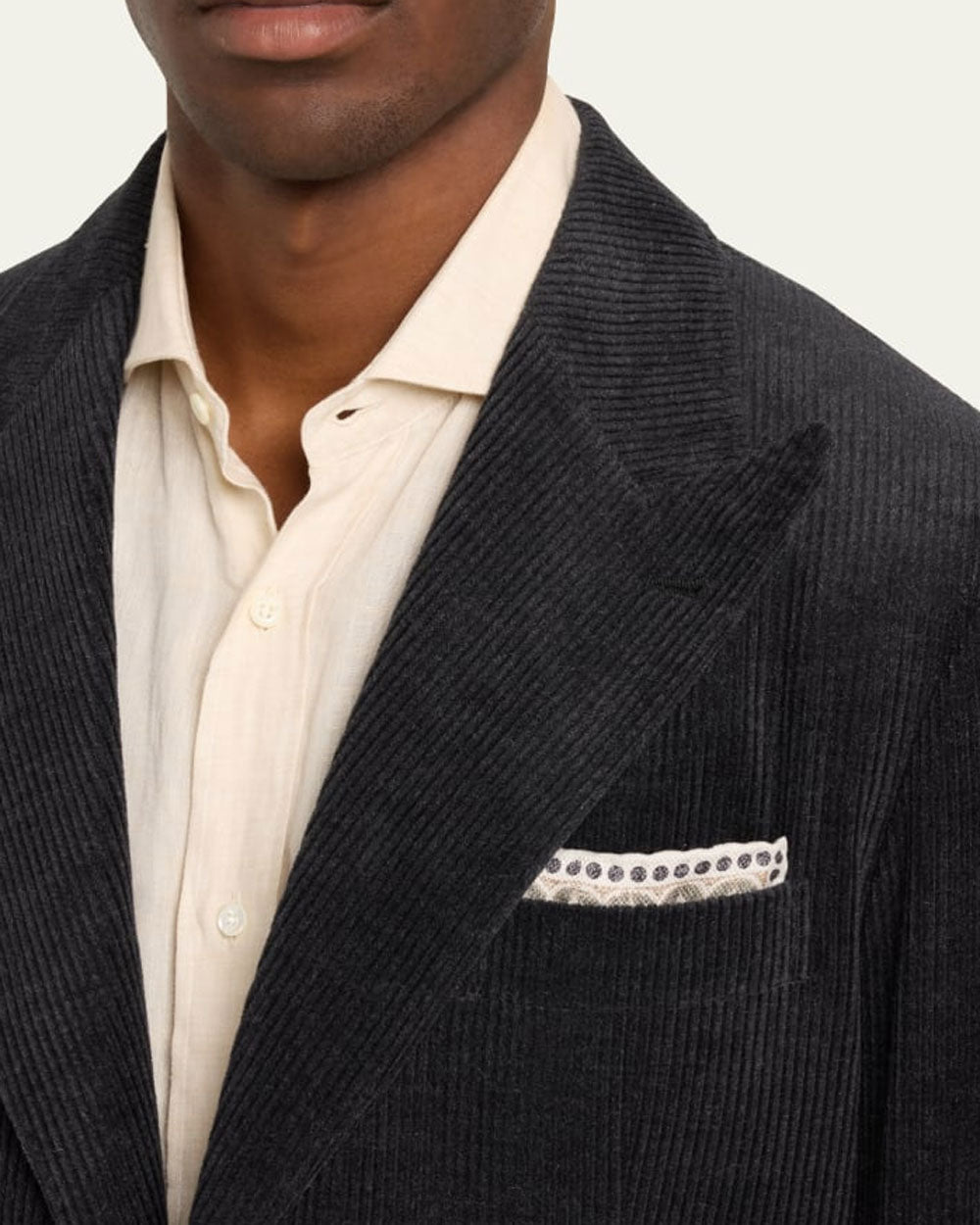 Corduroy Anthracite Sportcoat