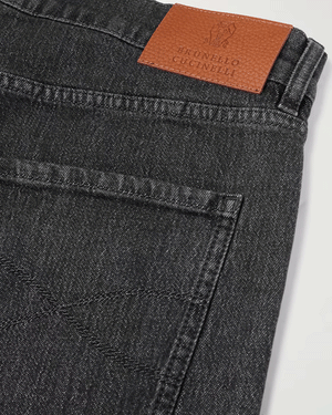 Dark Grey Denim Jean