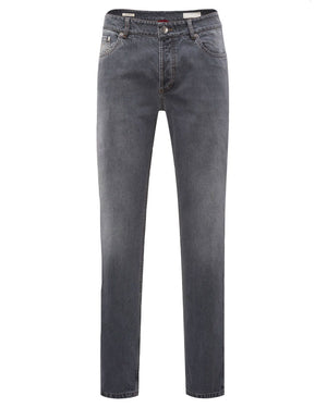 Dark Grey Denim Jeans