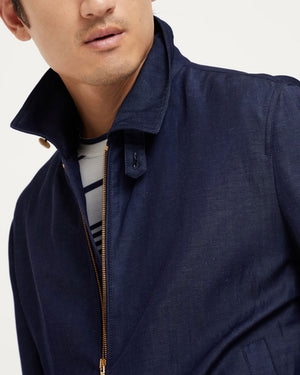 Denim Zip-Up Jacket