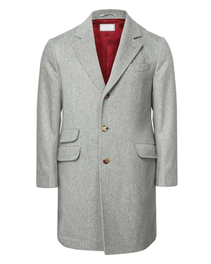 Grigio Perla Cashmere Overcoat