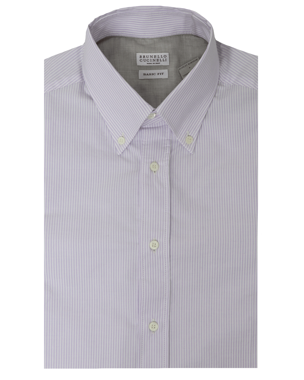 Lavender and White Stripe Sportshirt