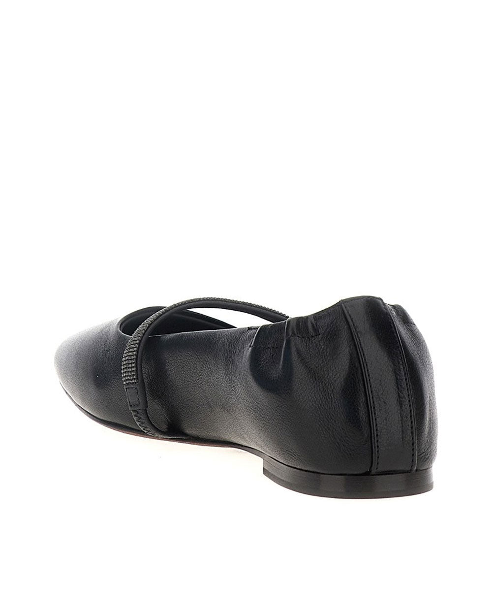 Monili Ballet Flats in Black