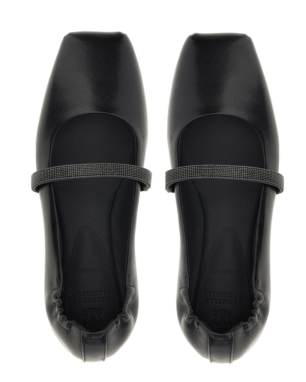 Monili Ballet Flats in Black