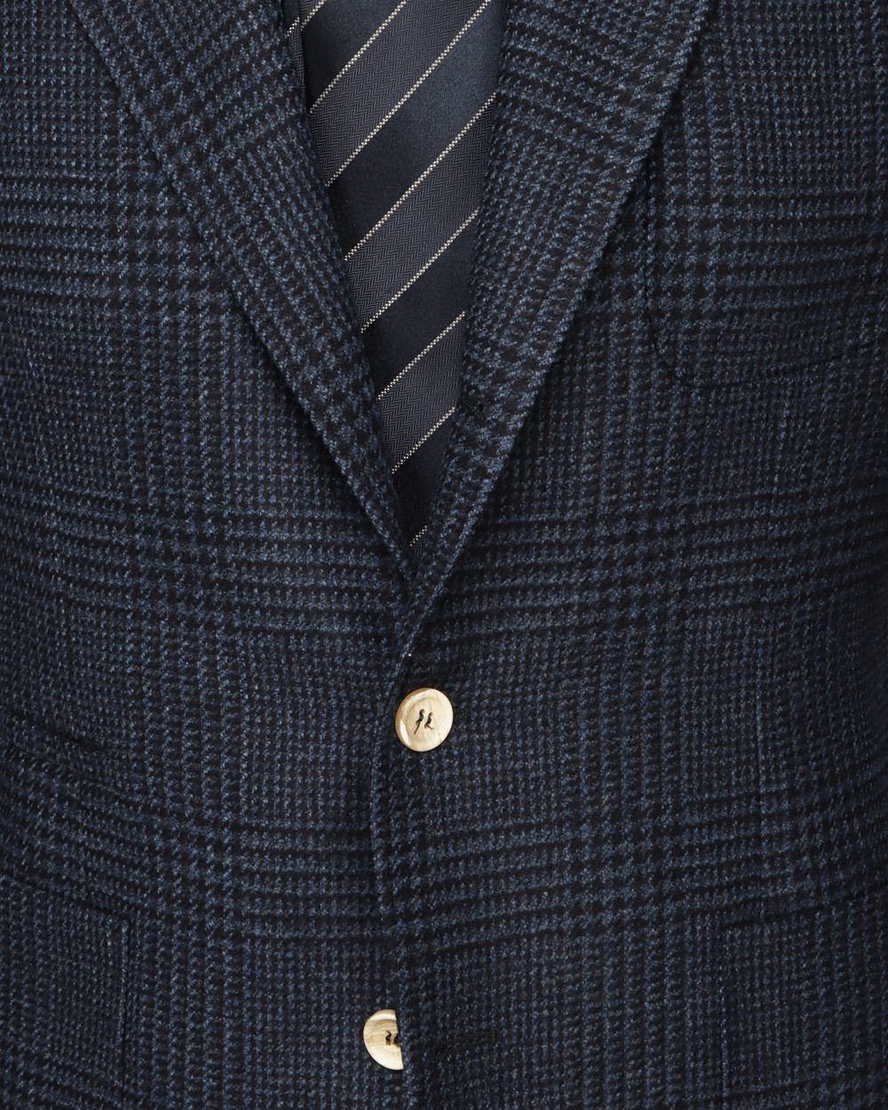 Navy Glen Plaid Sportcoat