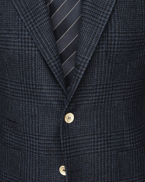 Navy Glen Plaid Sportcoat