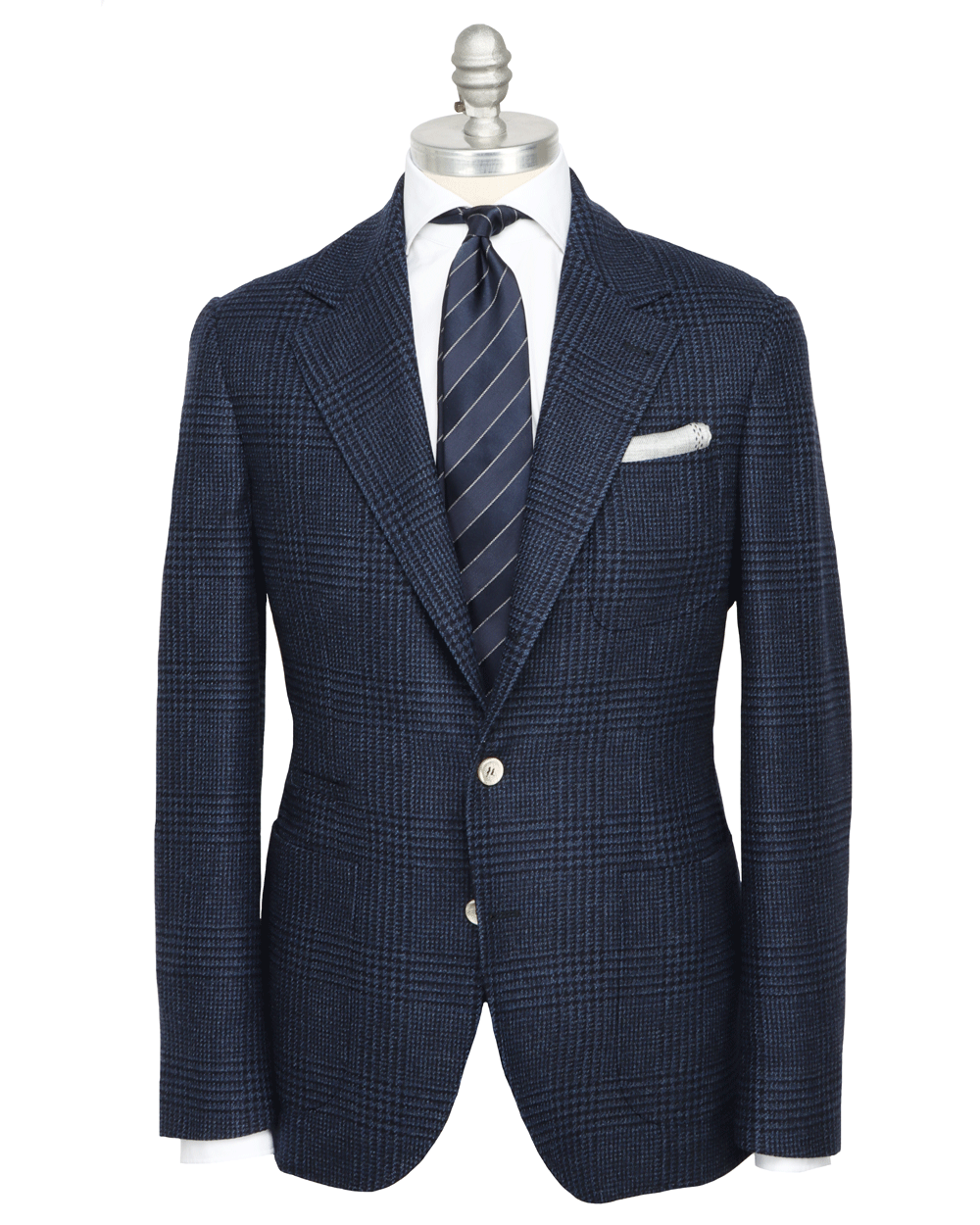 Navy Glen Plaid Sportcoat