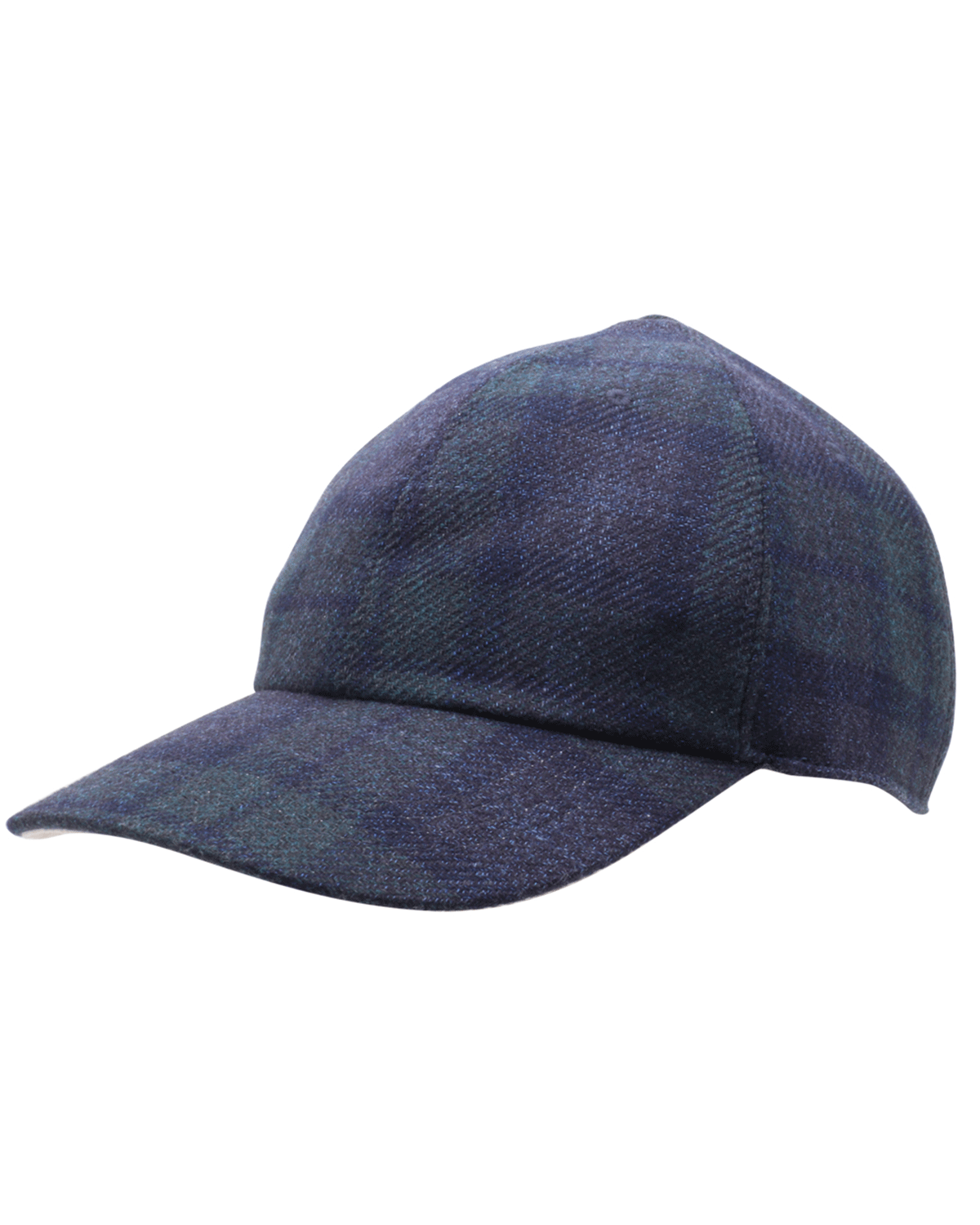 Blue Linen Baseball Cap