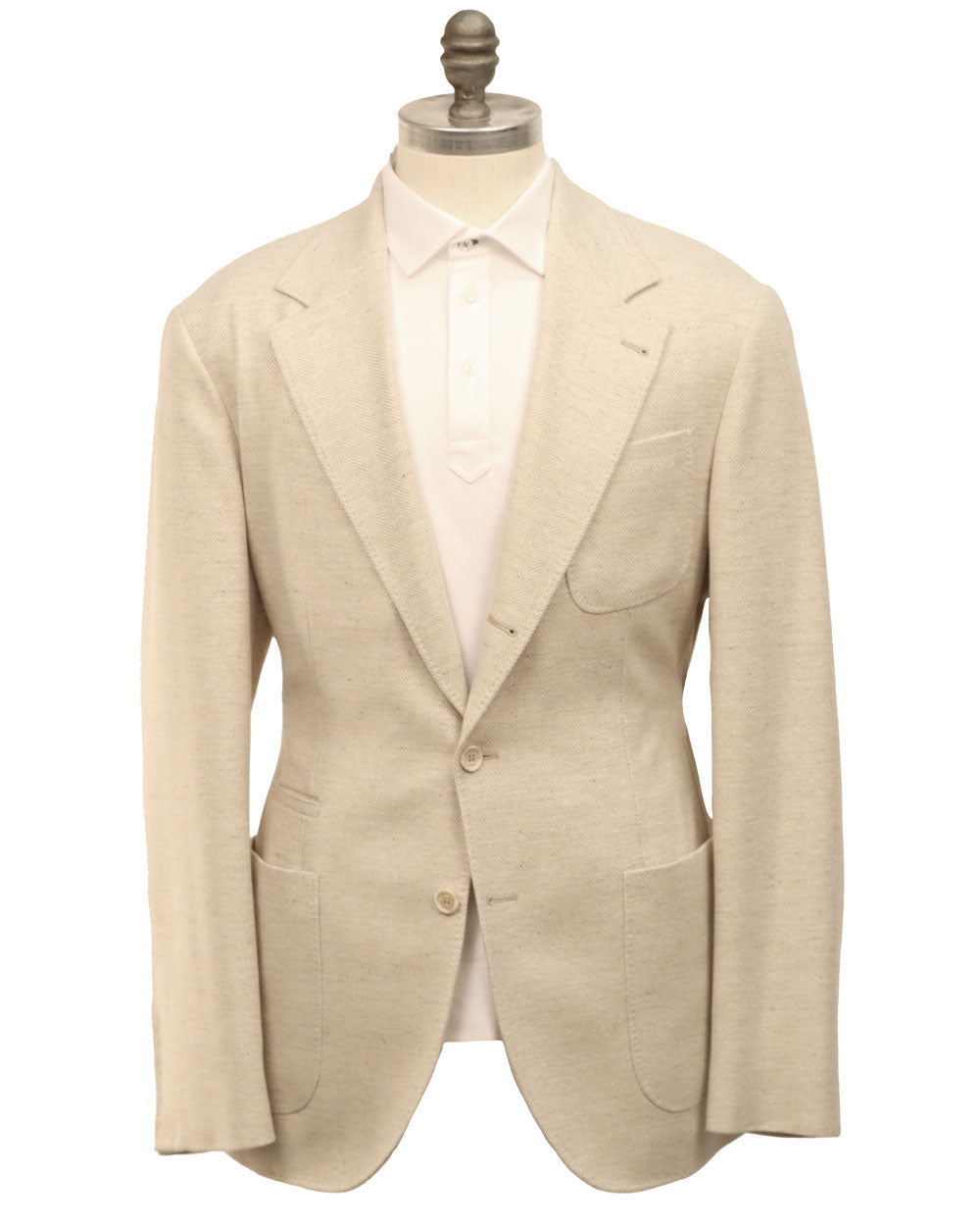 Tan Herringbone Sportcoat