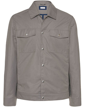Taupe Technical Trucker Jacket