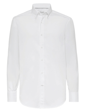 White Twill Sportshirt