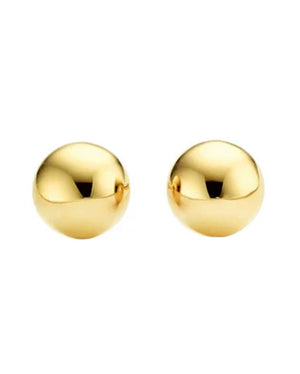 Small Gold Stud Earrings #6