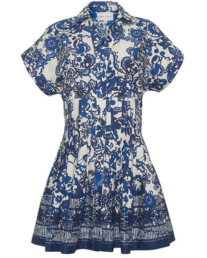 Dentelle Blue Nash Mini Dress