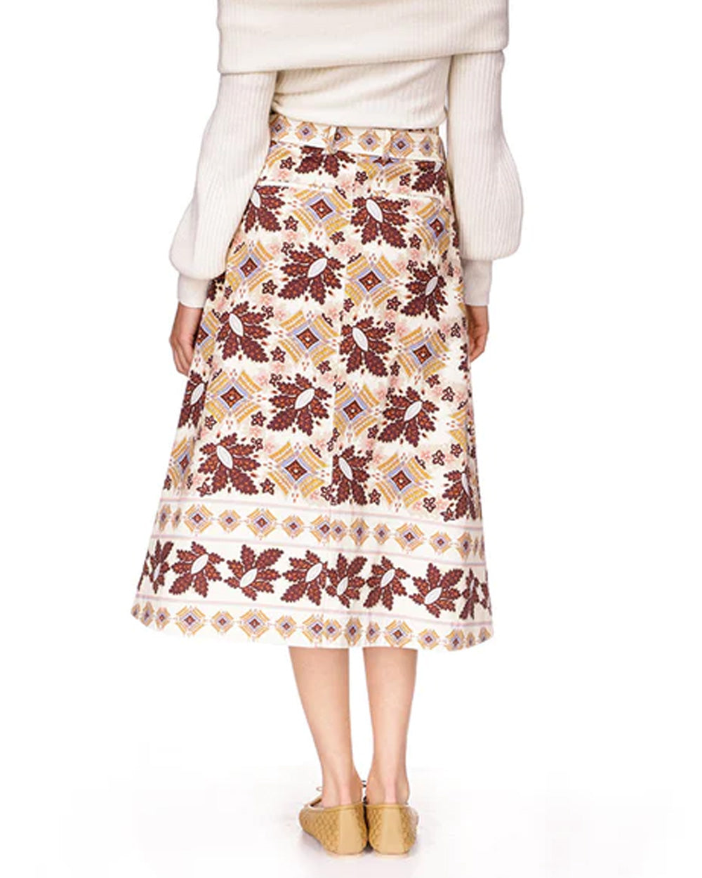 Retro Floral Oslo Skirt