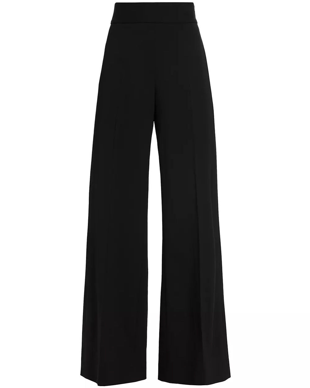 Black High Rise Wide Leg Pant