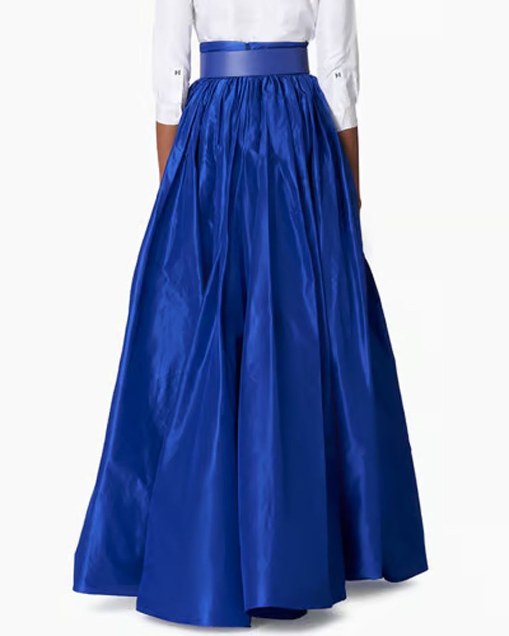 Cobalt Silk Taffeta Ball Skirt